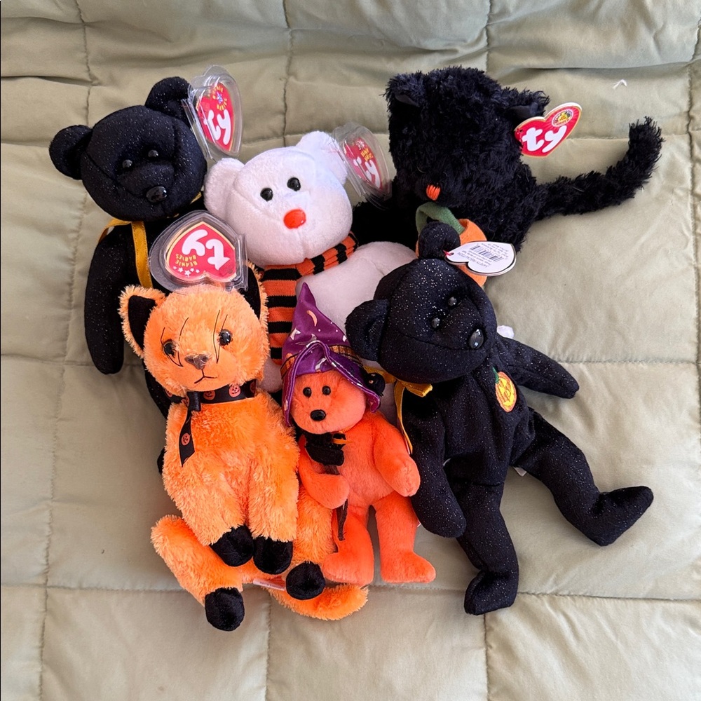 Halloween vintage Ty Beanie Babies